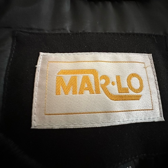 Mar Lo Jackets Artic Warmth Insulated Trench Coat W Faux Fur size 12 Hooded - Picture 7 of 9